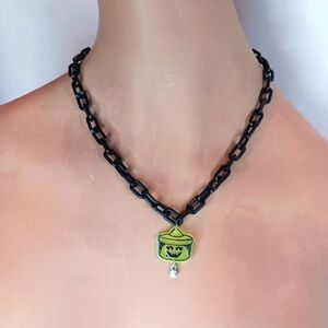 McDonald's Witch Boo Bucket Necklace.